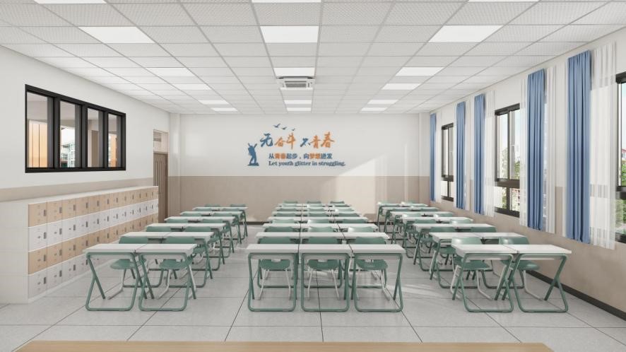 畅想教育|学习空间—新式课桌，，，，，，漂亮校园举行时_熊猫国际官网